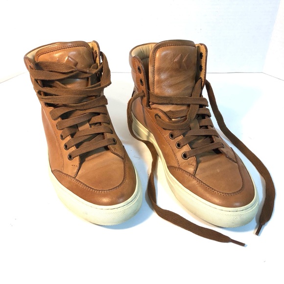 KOIO | Shoes | Koio Primo Castagna Brown Leather High Top  display picture 2